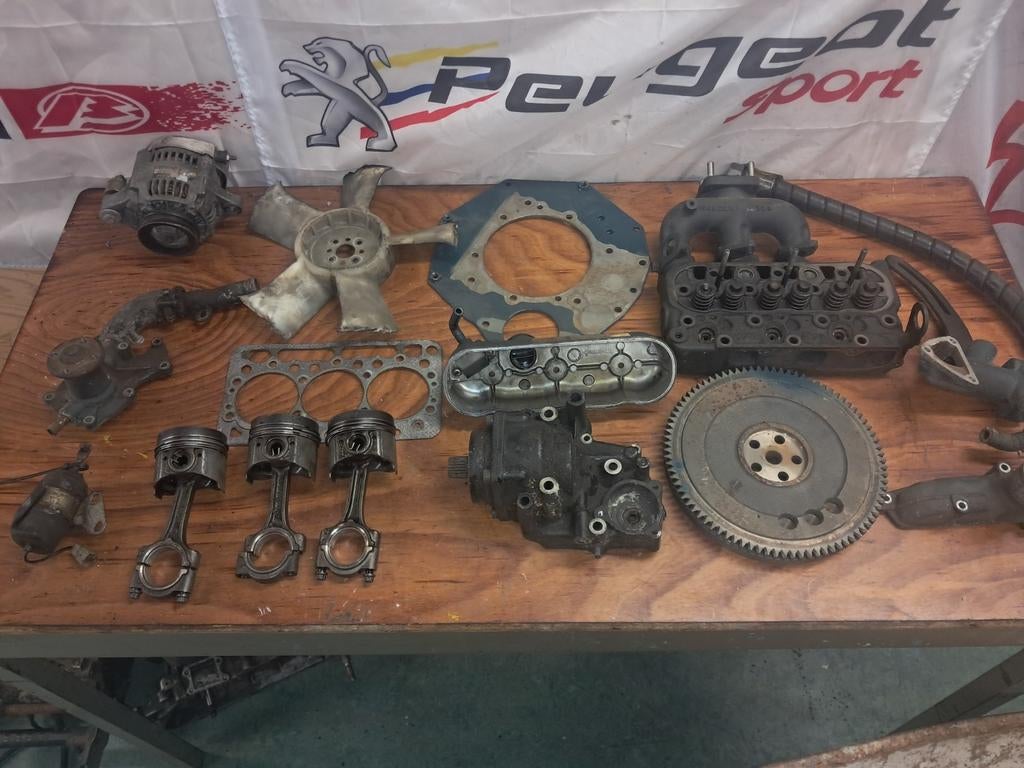 Kubota 3 cilinder motor onderdelen, Ophalen, Cilinder