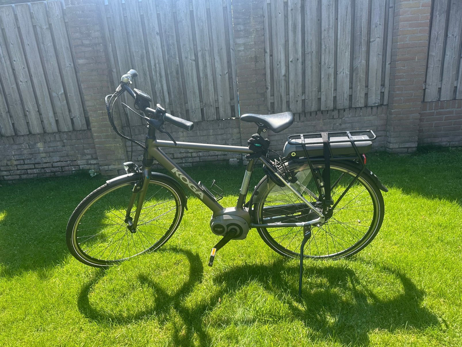 Koga electrische fiets - heren, Ophalen, Zo goed als nieuw, 22 inch, Versnellingen