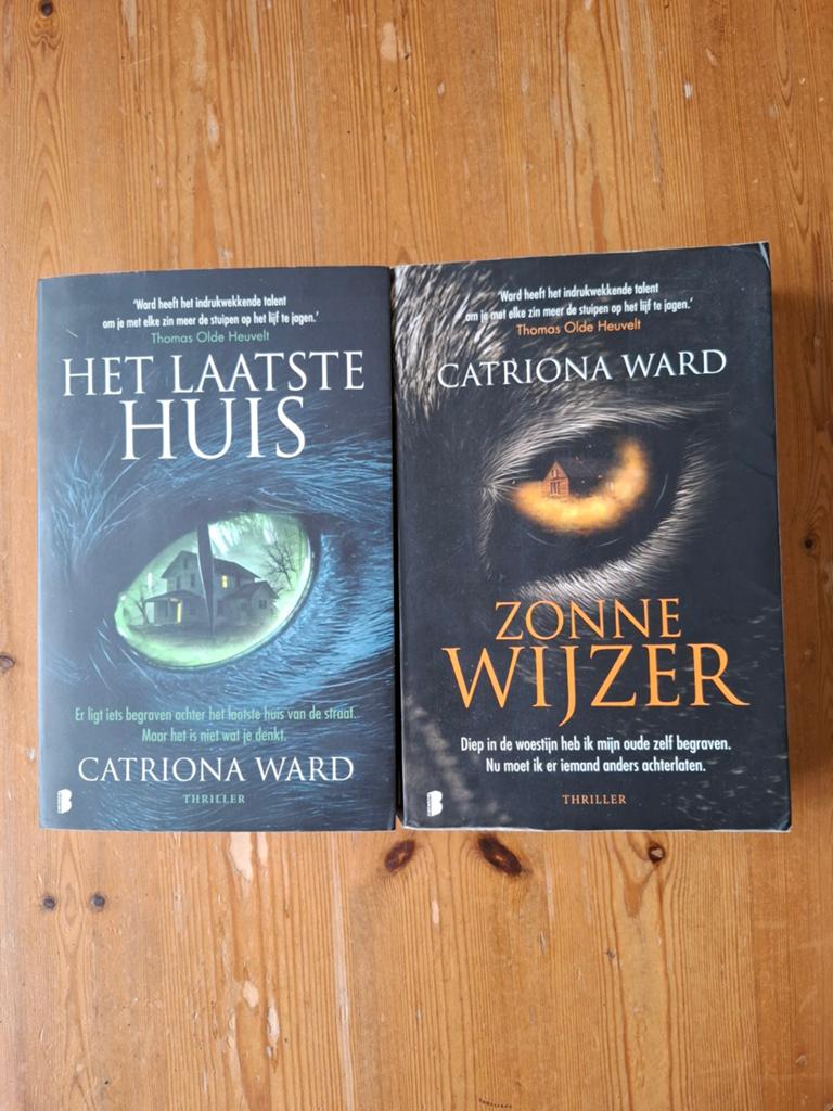 Het laatste huis&Zonnewijzer van Catriona Ward, Ophalen of Verzenden, Gelezen