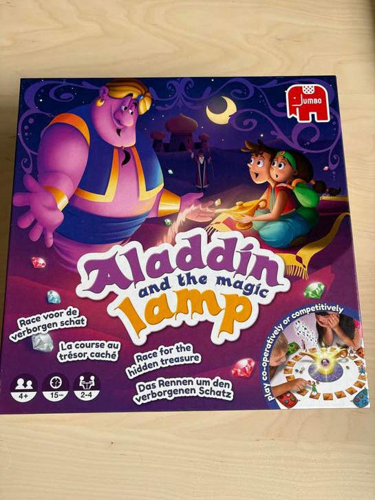 Gezelschapsspel Aladdin and the Magic Lamp - Jumbo, Drie of vier spelers, Ophalen of Verzenden, Zo goed als nieuw