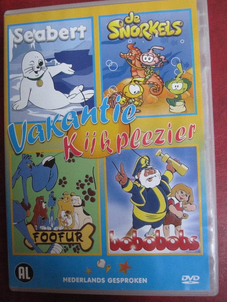 Vakantie Kijkplezier (4 films op 1 DVD), Tekenfilm, Zo goed als nieuw, Alle leeftijden, Amerikaans