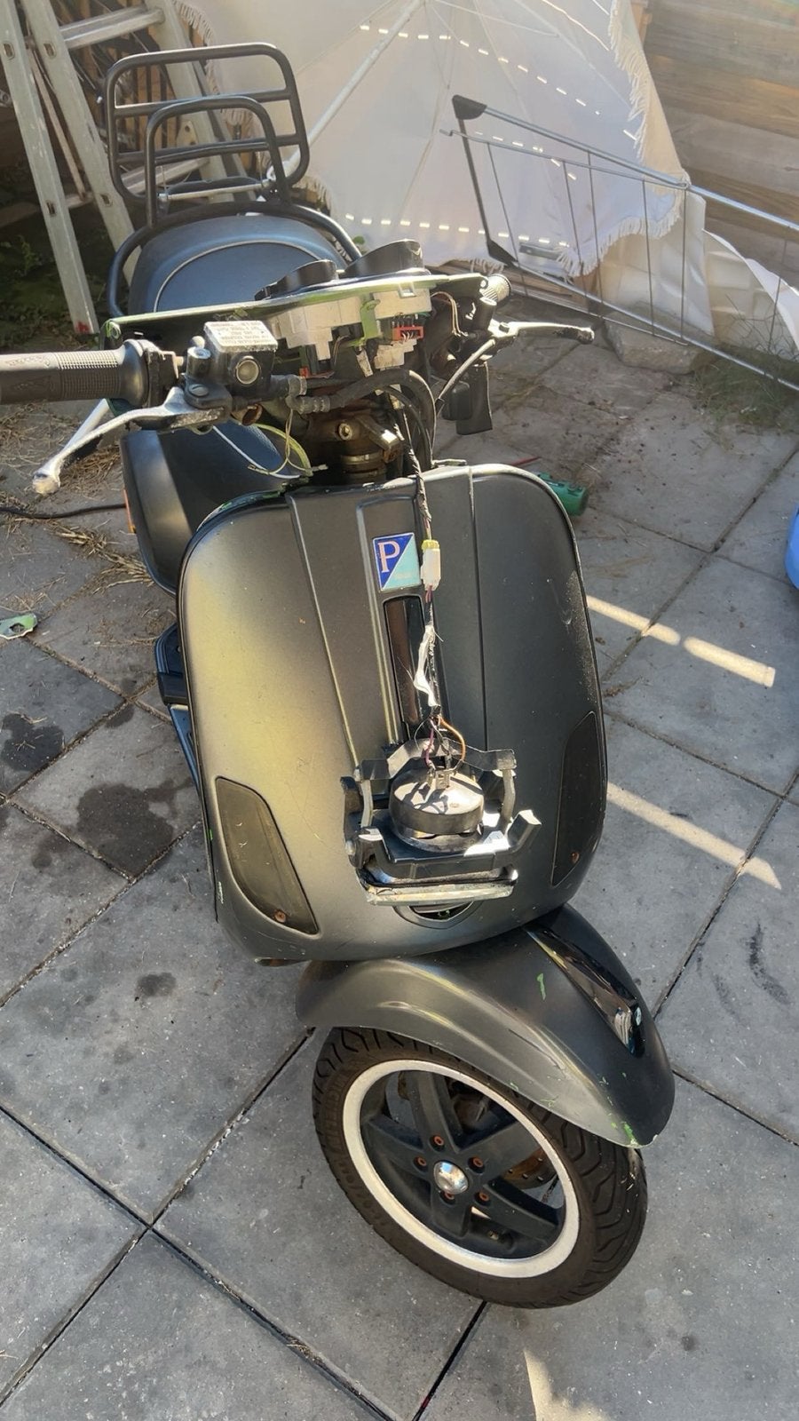 Vespa S brom 2012 kleine opknapper, Ophalen, Gebruikt, Maximaal 45 km/u, Vespa S