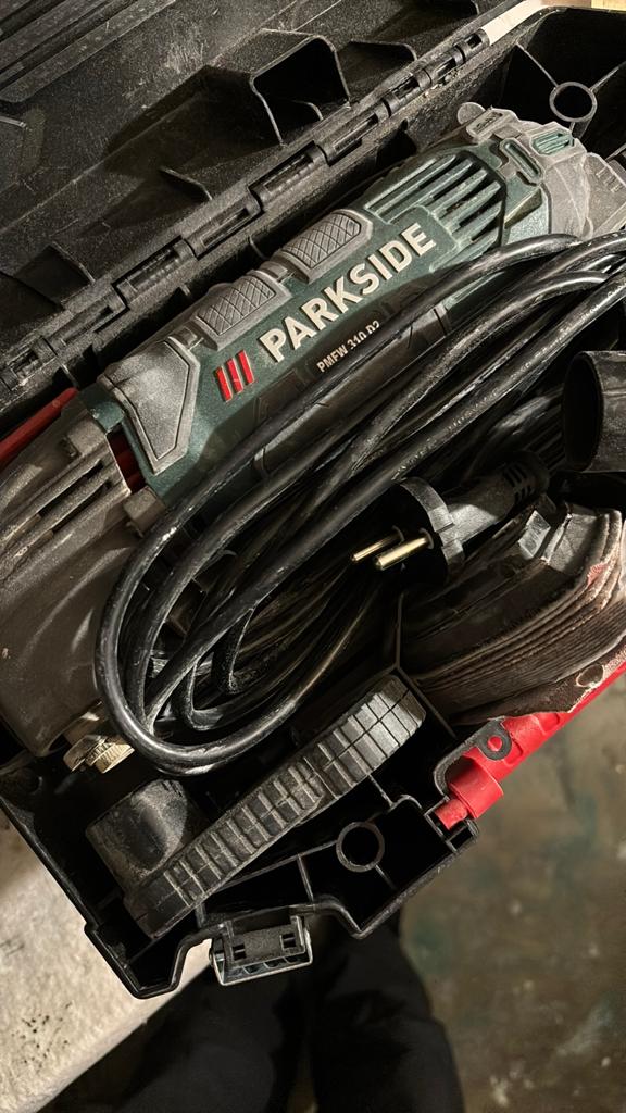 Parkside Multitool Pmfw 310 D2 - Gebruikt, Doe-het-zelf en Verbouw, Gereedschap | Handgereedschap, Ophalen of Verzenden, Gebruikt