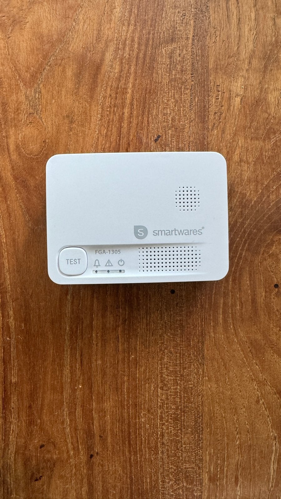 Smartwares FGA-1305 Koolmonoxidemelder, Doe-het-zelf en Verbouw, Ophalen of Verzenden, Gebruikt, Detector, Sensor of Melder, Overige soorten