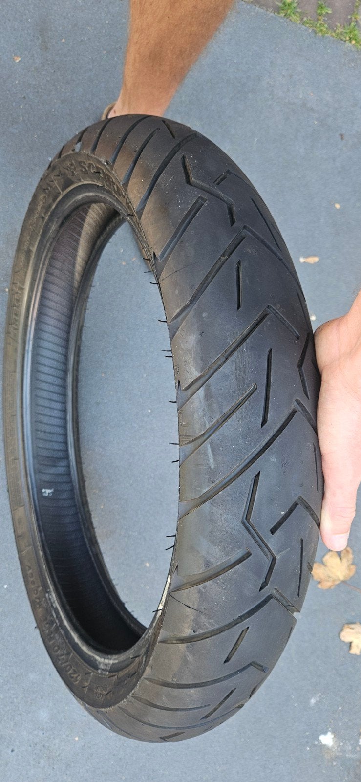 Pirelli Scorpion Trail II – 120/70 R19 & 170/60 R17 – 500km, Ophalen of Verzenden, Gebruikt