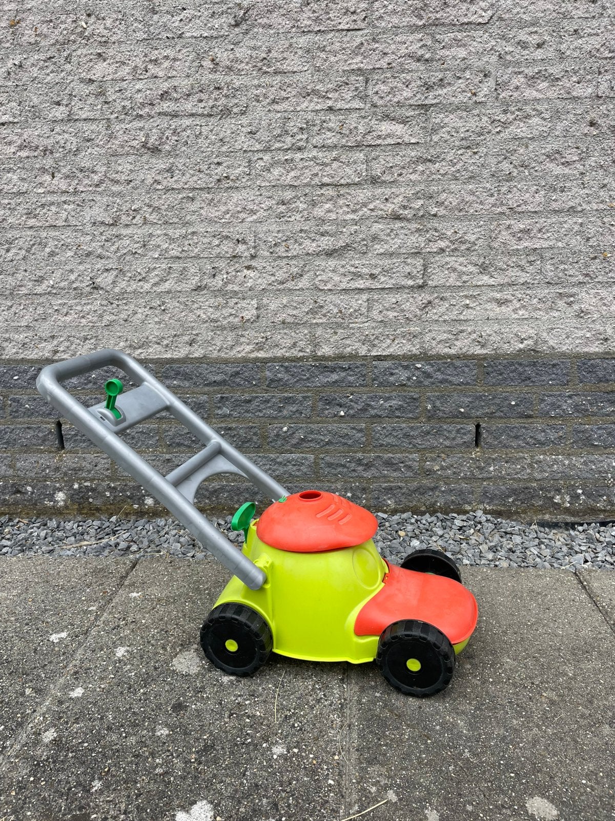 Speelgoed grasmaaier, kinder grasmaaier, Ophalen, Gebruikt, Duwvoertuig