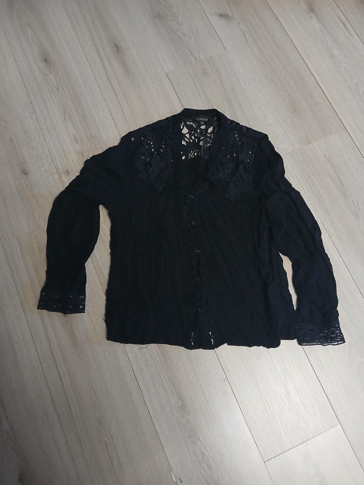 G-maxx blousje maat XL, Ophalen, Zwart, Maat 46/48 (XL) of groter, Zo goed als nieuw