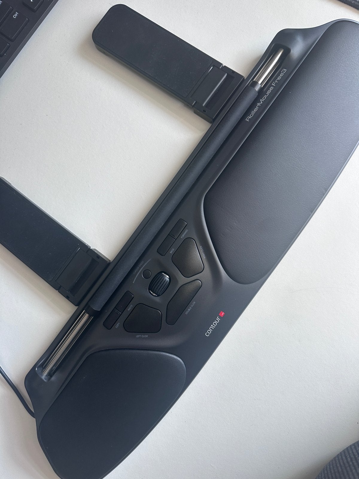 Contour RollerMouse Free3 Ergonomische Muis, Muis, Ergonomisch, Ophalen of Verzenden, Zo goed als nieuw