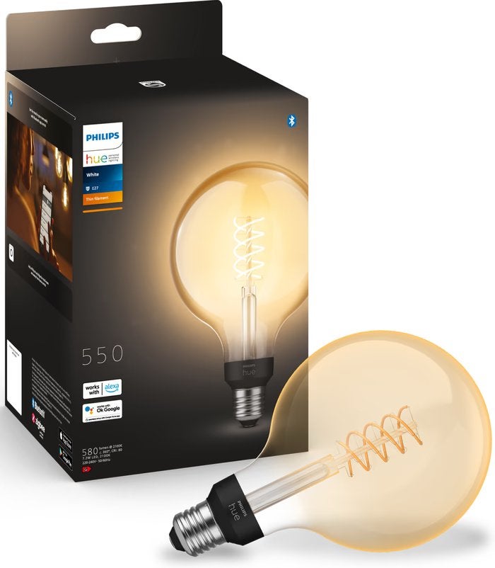 Philips Hue Filament Globe XL (NIEUW), Huis en Inrichting, Led-lamp, Philips Hue, Nieuw, E27 (groot)