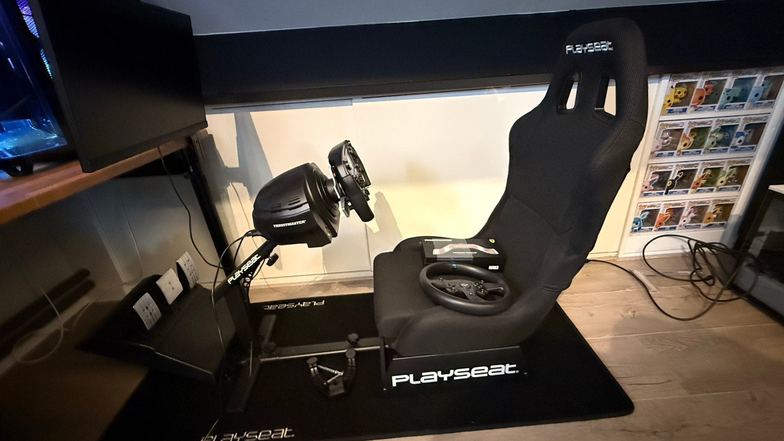 Thrustmaster T-GT II racestuur met Playseat Evolution PRO, Ophalen, Zo goed als nieuw, Playseat of Racestoel, PlayStation 4