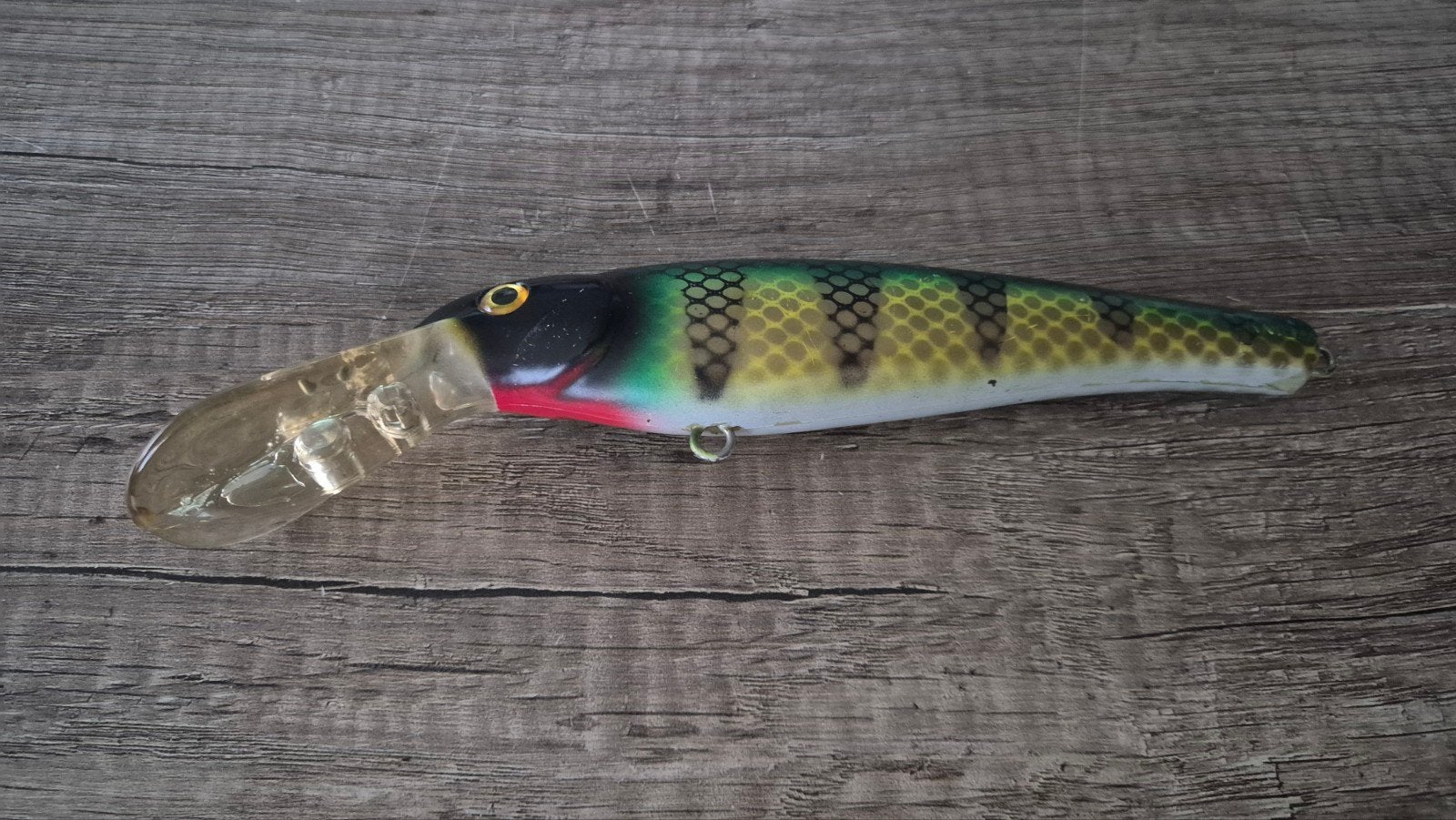 zo goed als nieuwe musky mania 9'' ernie kunstaas plug, Ophalen of Verzenden, Zo goed als nieuw, Overige typen