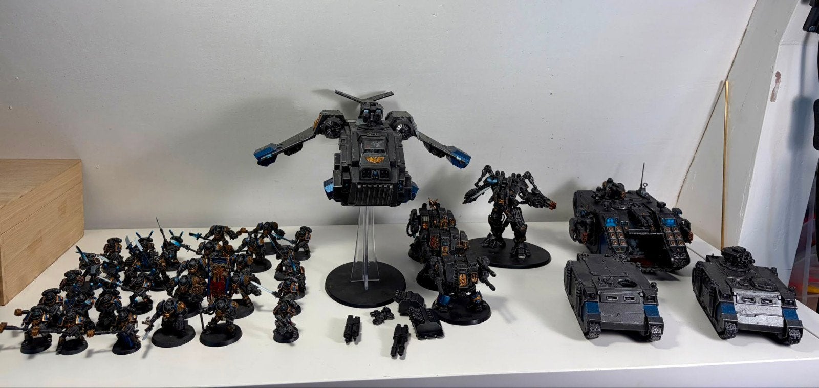 Warhammer 40K Grey Knights leger, Ophalen, Gebruikt