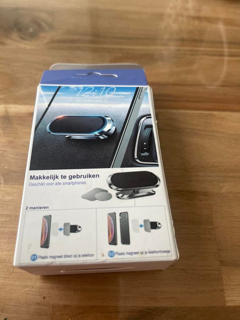 Magnetische telefoonhouder voor in de auto, Ophalen of Verzenden, Zo goed als nieuw, Auto