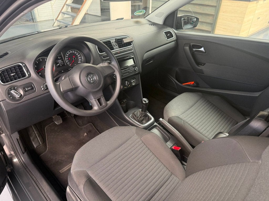 Volkswagen Polo 1.2 TSI Comfortline |NAP|, Euro 5, Stof, Zwart, Origineel Nederlands