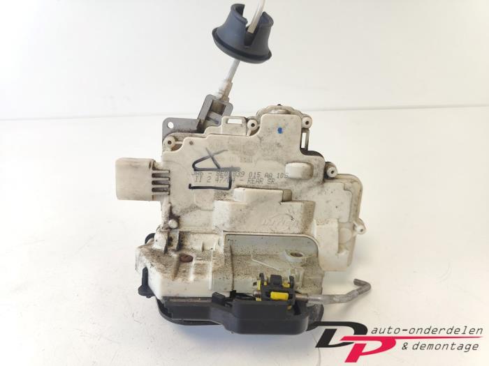 Deurslot Mechaniek 4Deurs links-achter van een Audi A4, Gebruikt, -, -, -