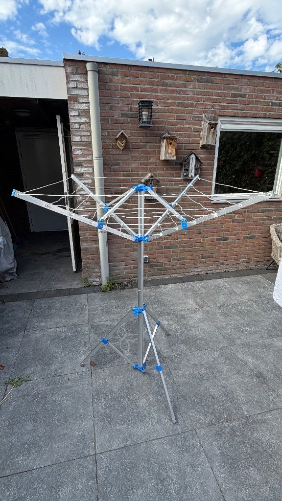 Droogmolen aluminium, Tuin en Terras, Ophalen of Verzenden, Gebruikt, Droogmolen