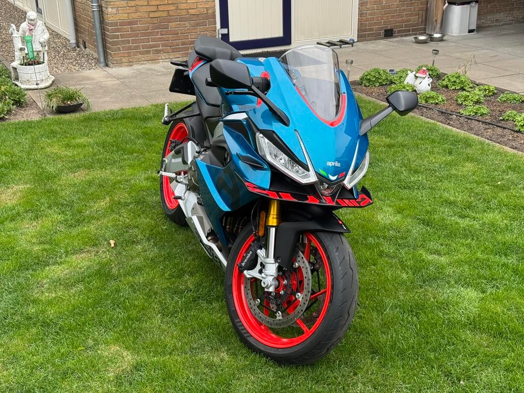 Aprilia RS660 E5+ (2025) | Marlin Blue | Momenteel A2, Motoren, Motoren | Aprilia, 2 cilinders, Gebruikt, Traction Control, Super Sport