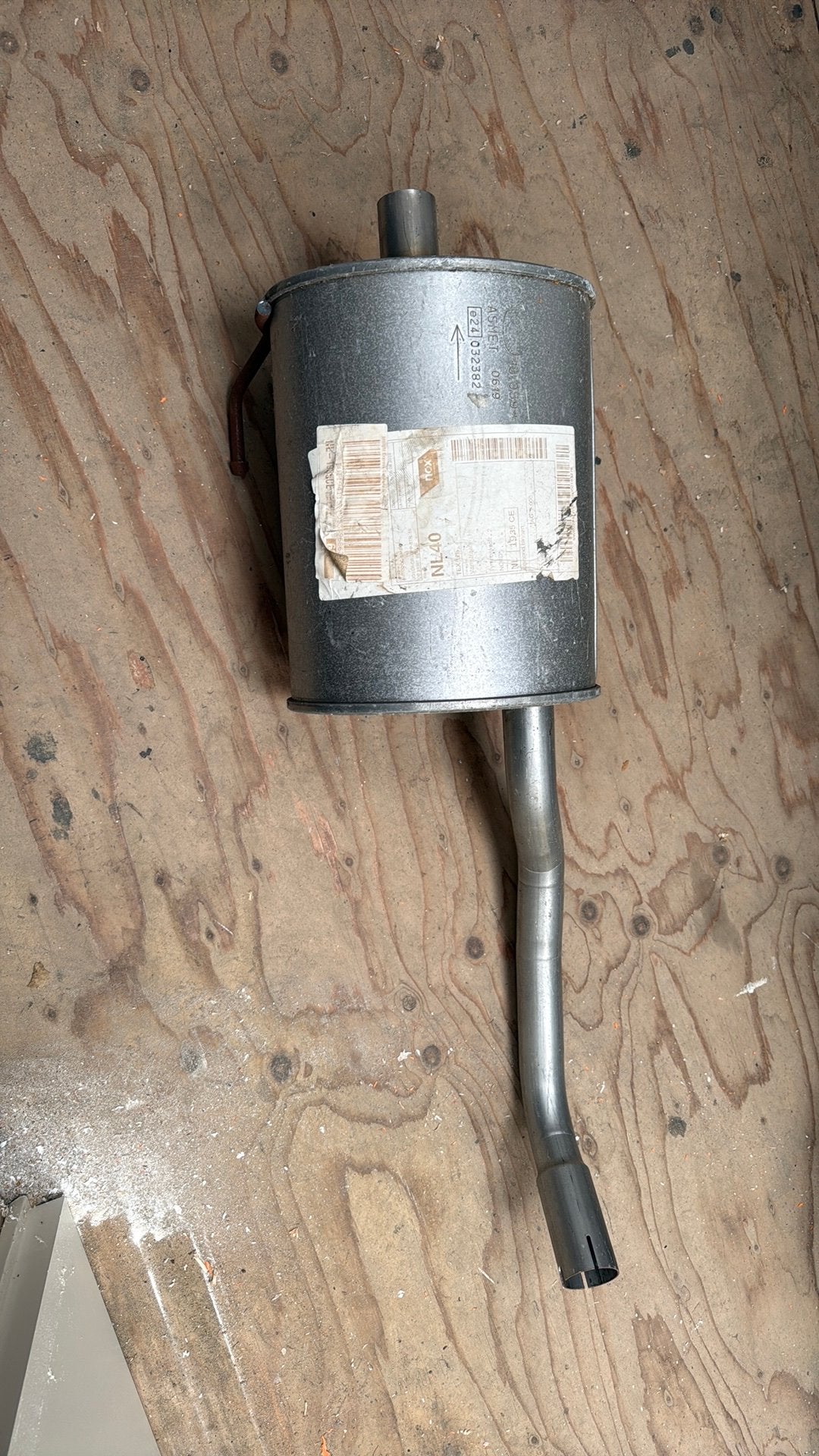 Nieuwe uitlaat Fiat 500C 2008, nooit gemonteerd geweest, Ophalen, Nieuw, Fiat
