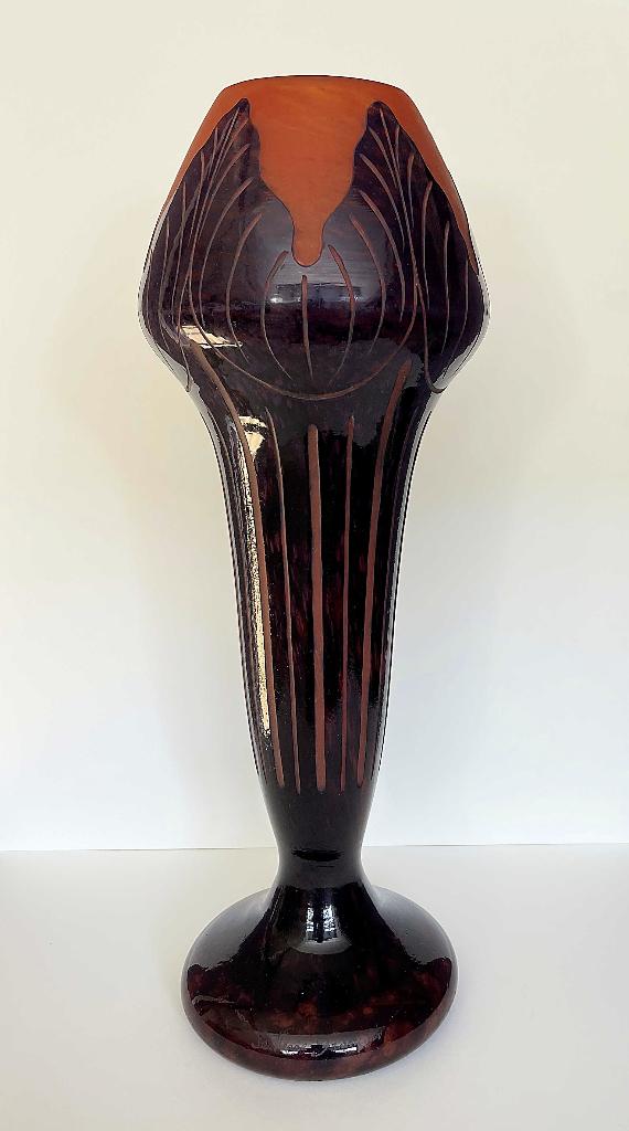 Schneider Le Verre Francais Art Deco vaas, Antiek en Kunst, Ophalen of Verzenden