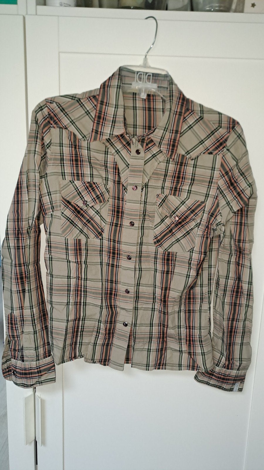 Geruite blouse New Edition Woman, maat m zgan, Maat 38/40 (M), Meerkleurig, New Edition Woman, Ophalen of Verzenden