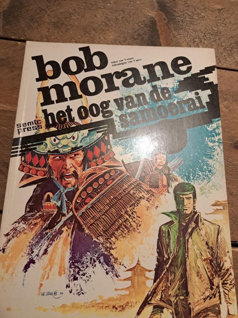 Bob Morane  Het oog van de Samoerai, Eén stripboek, Ophalen of Verzenden, Gelezen