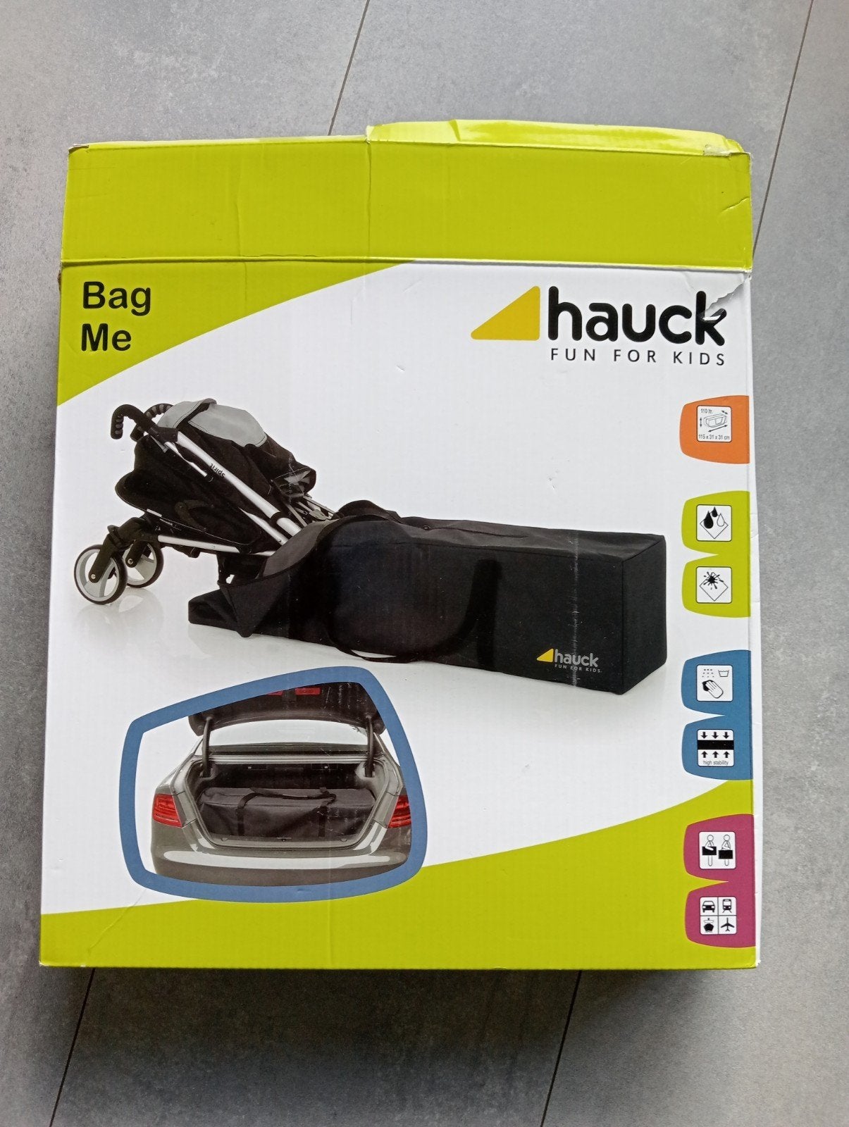 Hauck Reiswieg Hoes / Transporttas voor Kinderwagen, Ophalen