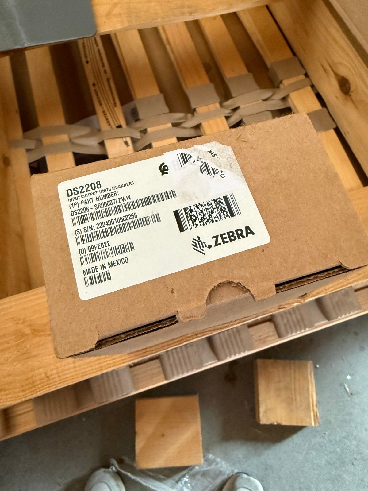 Zebra DS2208 Barcodescanner - Nieuw in doos, Ophalen of Verzenden, Nieuw, Barcodescanner
