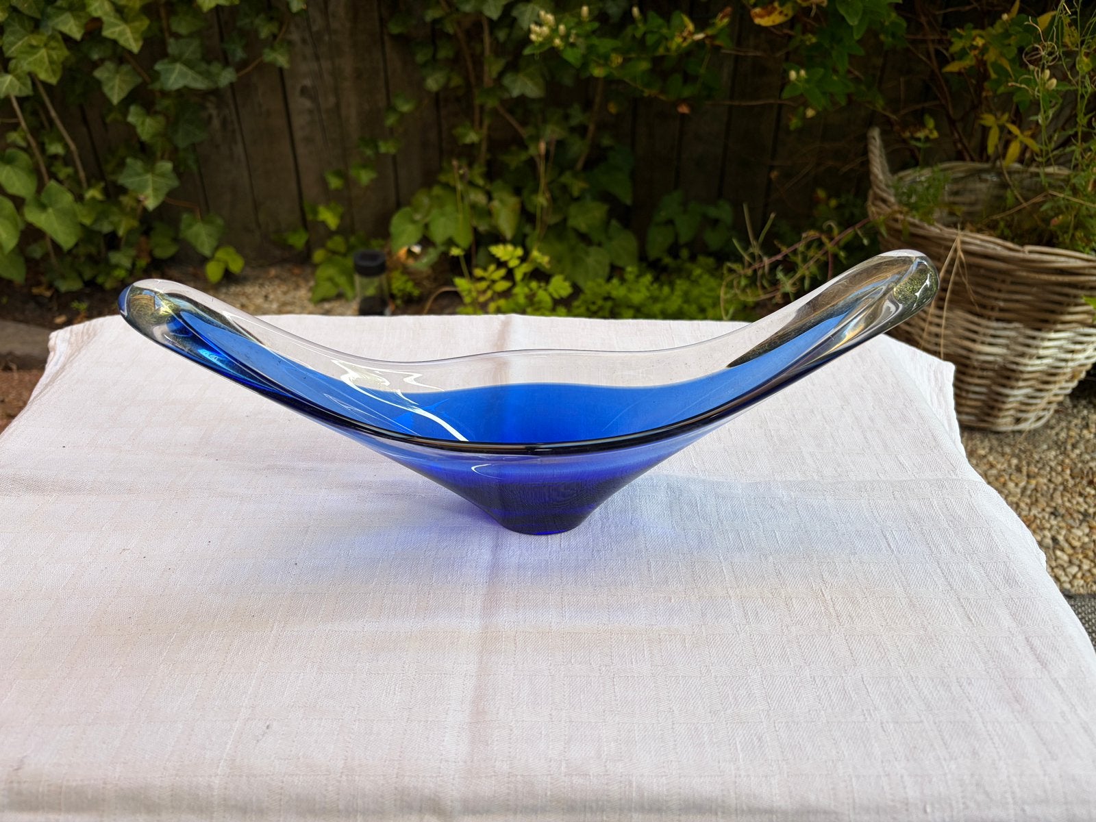 Glas object Bayel Frankrijk 1970, Antiek en Kunst, Kunst | Designobjecten, Ophalen of Verzenden