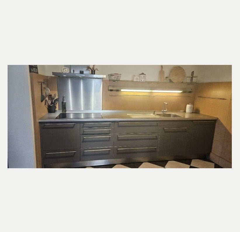 BULTHAUB dubbelwandige keuken met apparatuur en werkbladen, Ophalen, Gebruikt, Dubbelwandige keuken, Kunststof