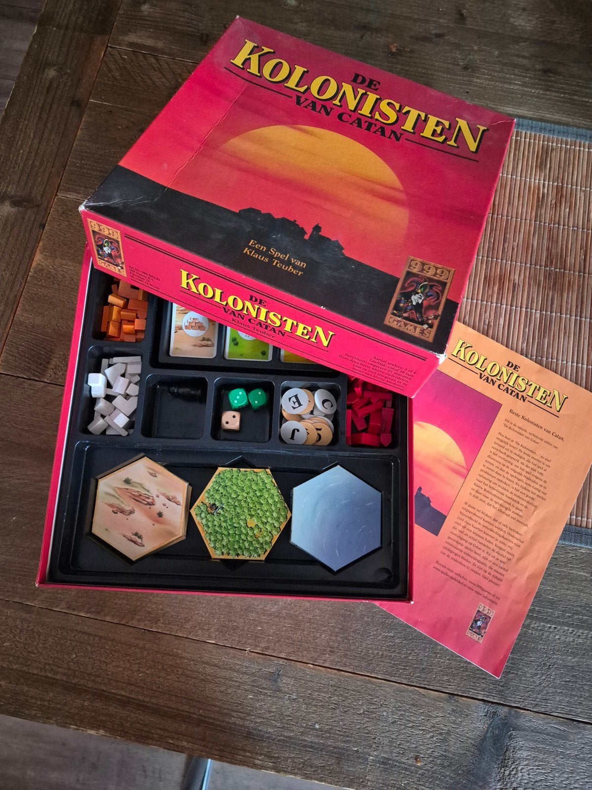 Basis spel Kolonisten van Catan houten versie, Hobby en Vrije tijd, Ophalen