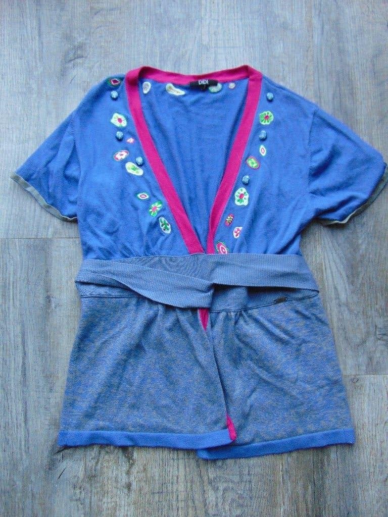 Didi vest blauw vestje maat L, Kleding | Dames, Blauw, Maat 42/44 (L), Didi, Ophalen of Verzenden