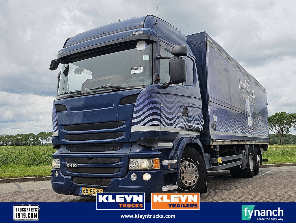 SCANIA R410 getränkeaufbau 6x2*4, Auto's, Automaat, Euro 6, Scania, Blauw