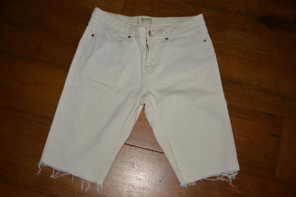 Mos Mosh, vlotte jeans korte broek, W28, Mos Mosh, Kort, Wit, Ophalen of Verzenden