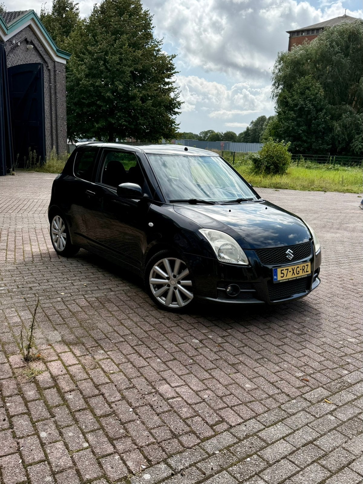 Suzuki Swift 1.6 3Sport 2007 Zwart, Auto's, Voorwielaandrijving, 1005 kg, Stof, 40 €/maand