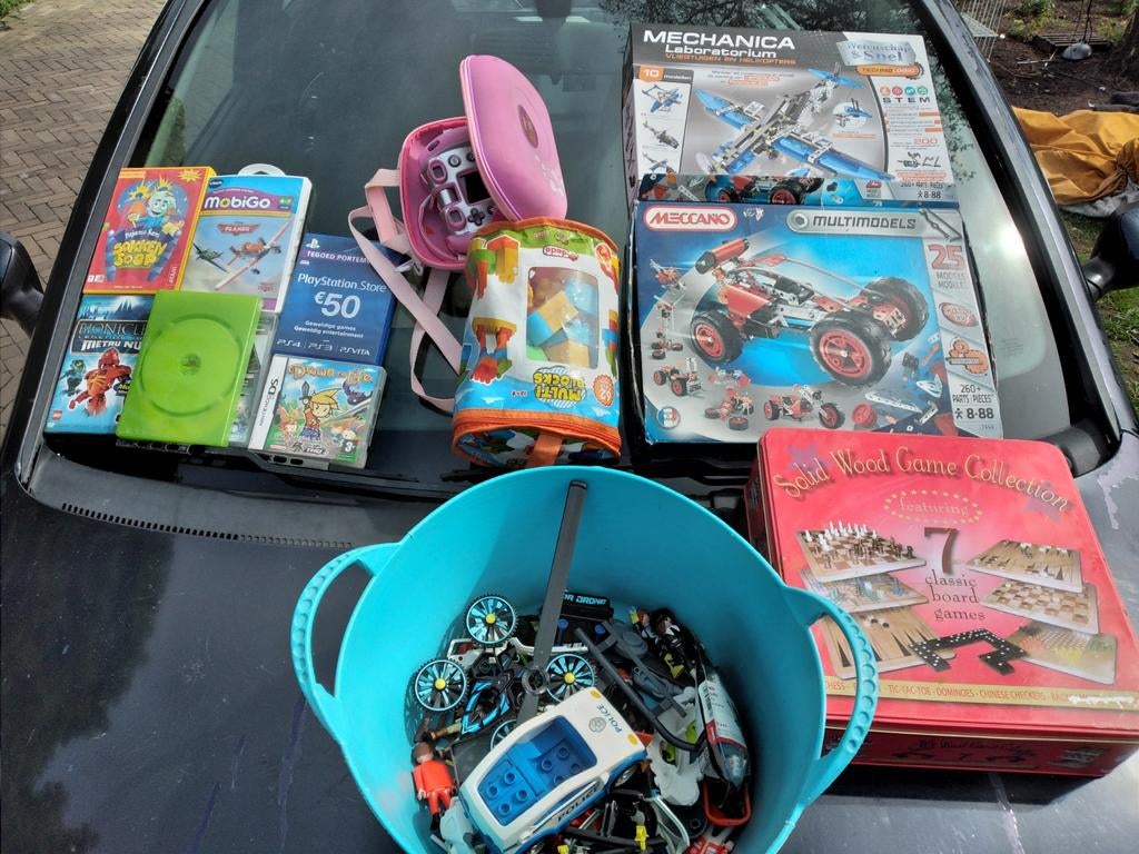 Grote partij speelgoed: spellen, bouwsets, games en meer!, Kinderen en Baby's, Speelgoed | Overig, Ophalen of Verzenden, Gebruikt