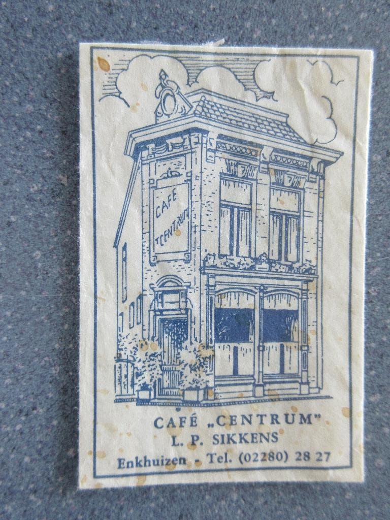 Enkhuizen, café Centrum, Verzamelen, Verzenden, Nederland