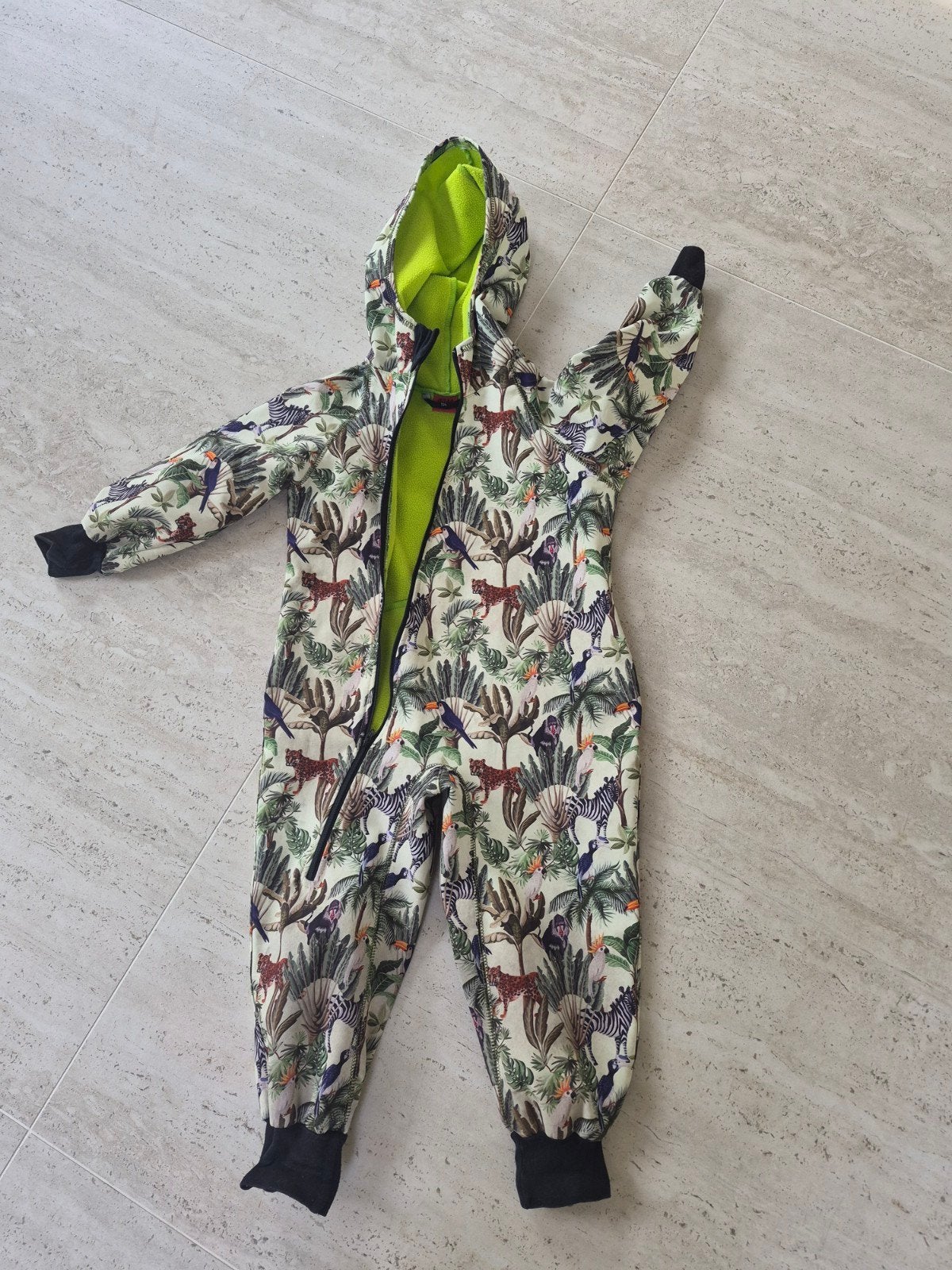 IELM Softshell Pak Maat 104 - Jungle Print, IELM, Gebruikt, Jongen of Meisje, Ophalen of Verzenden