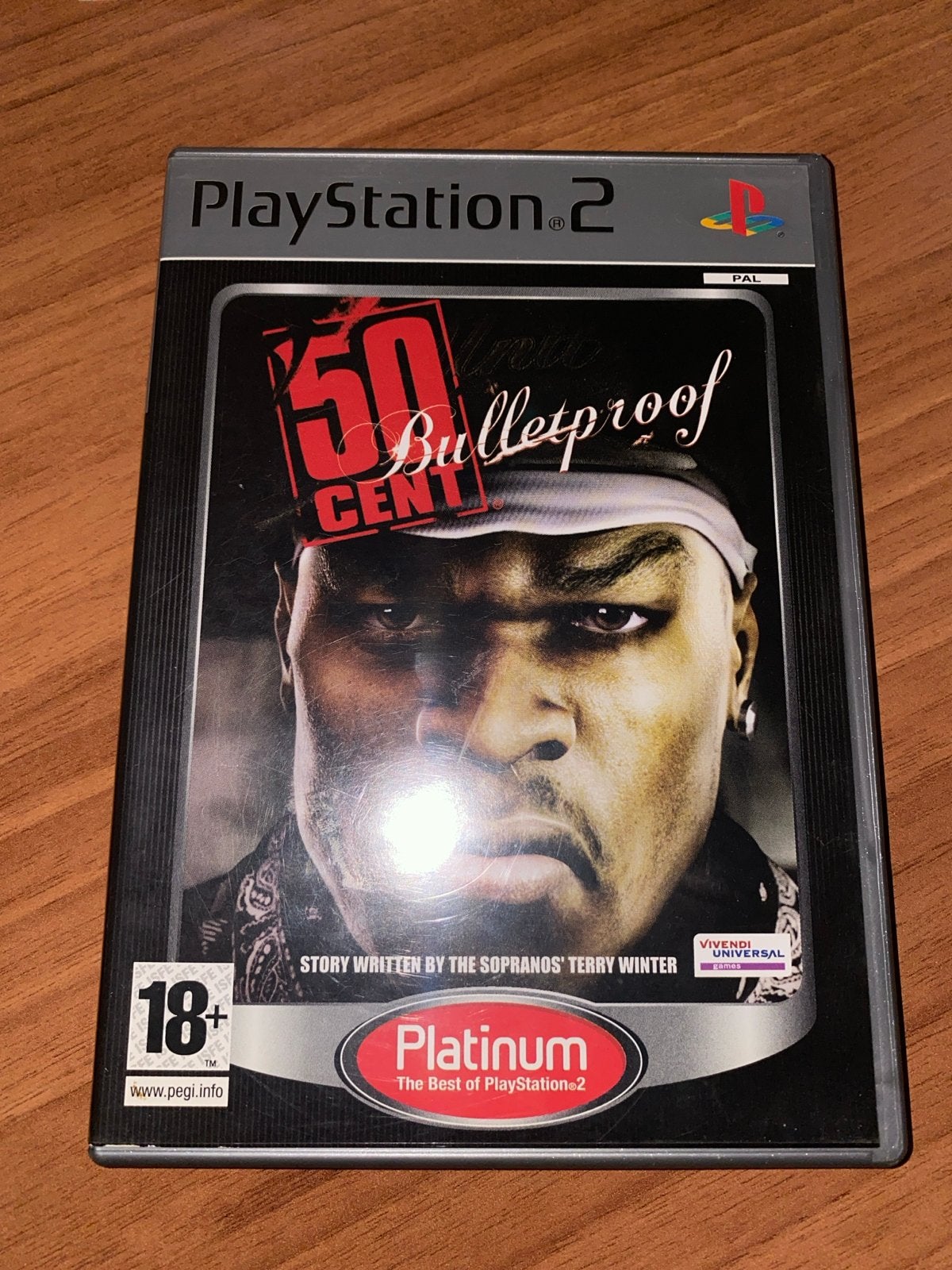 50 Cent: Bulletproof Platinum PS2 - Actiegame, Avontuur en Actie, Gebruikt, Vanaf 18 jaar, 1 speler