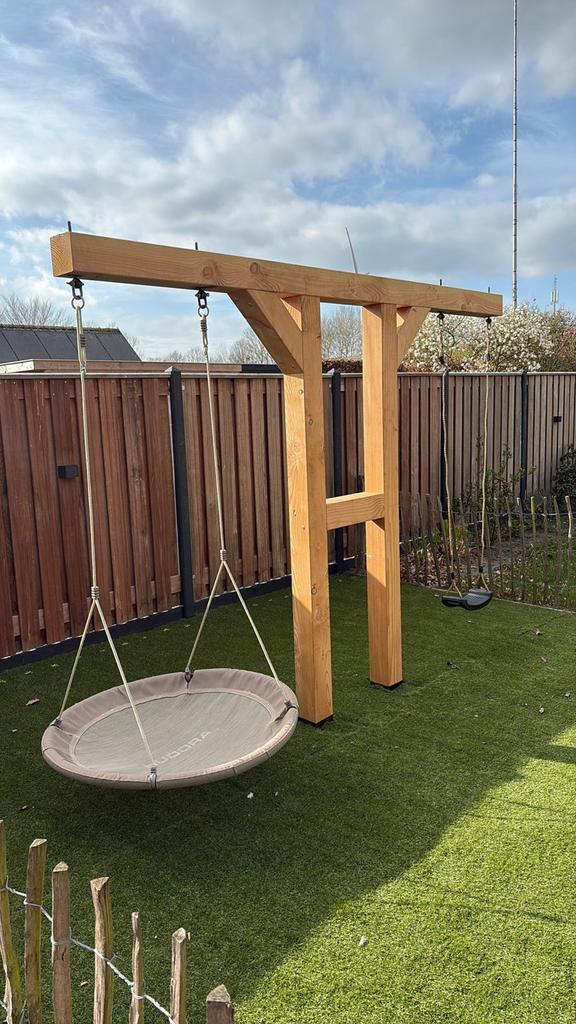 Douglas geschaafde constructie voor schommel, glijbaan, Kinderen en Baby's, Speelgoed | Buiten | Speeltoestellen, Ophalen of Verzenden