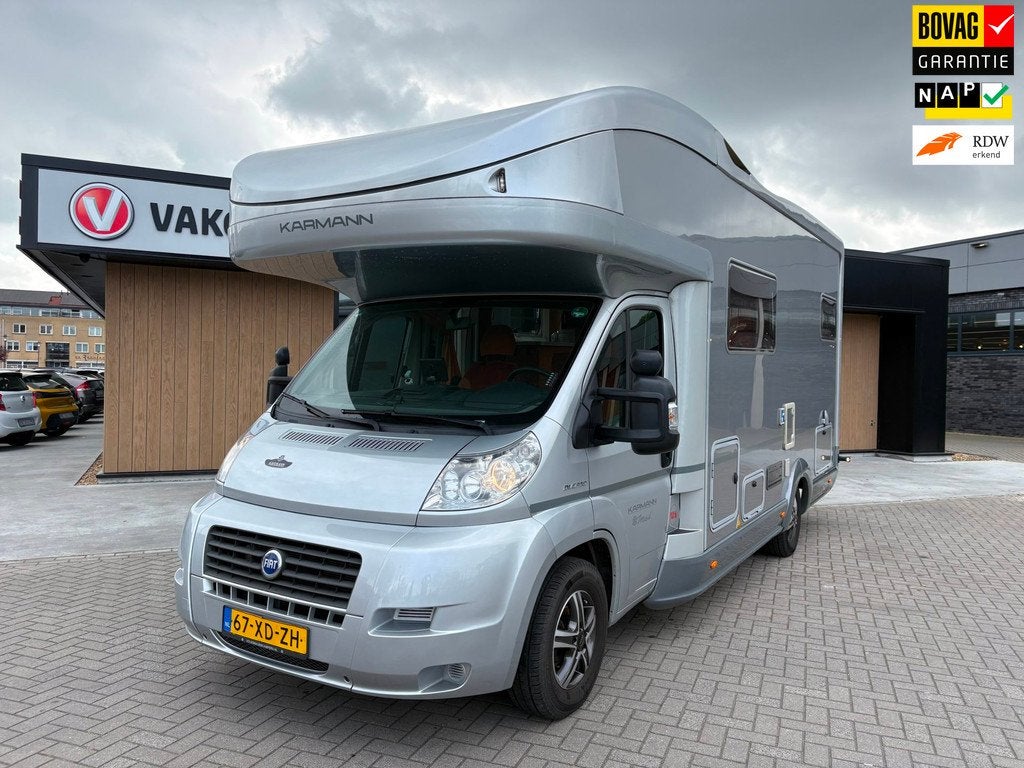 Fiat Ducato Karmann Ontario 700, Caravans en Kamperen, Campers, Karmann Mobil, Alkoof, Alarm, Bedrijf