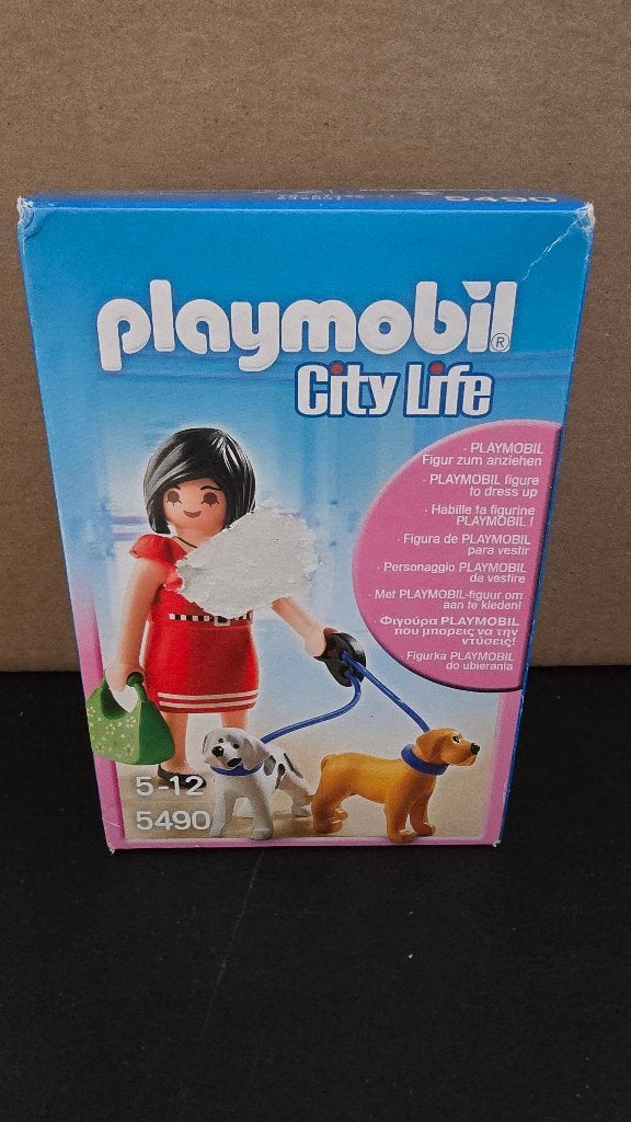 Playmobil 5490 Vrouw met puppy nieuw in doos, Kinderen en Baby's, Complete set, Nieuw, Ophalen of Verzenden, Figuren