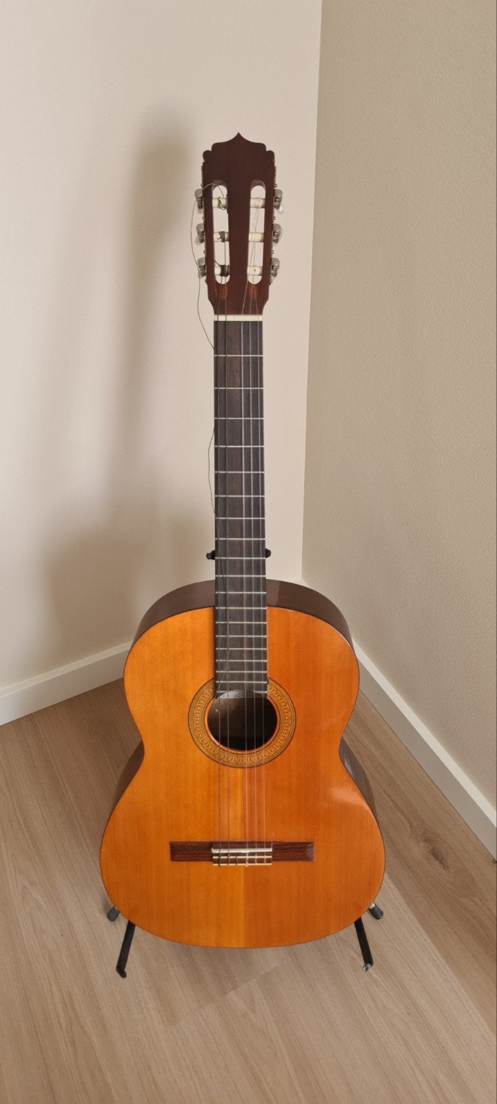 Aria AC-6 Klassieke Gitaar - incl standaard, Ophalen, Gebruikt, Klassieke of Spaanse gitaar