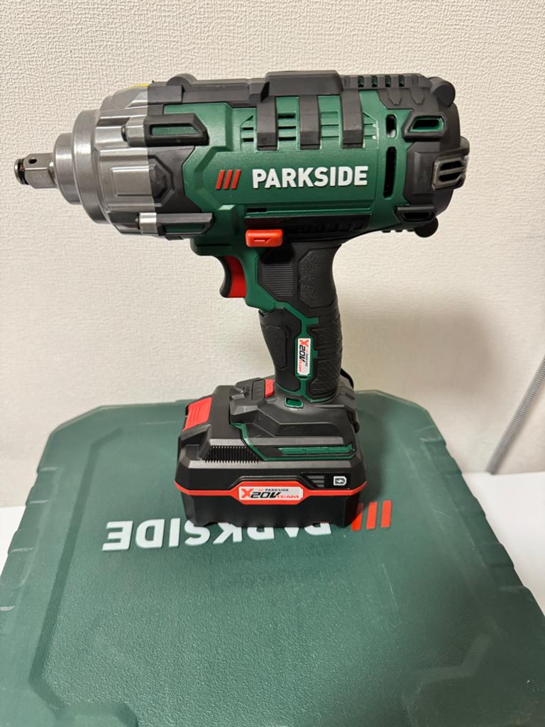 Parkside Slagmoersleutel Nieuw met 4Ah 20V Accu en Lader, Ophalen of Verzenden, Nieuw, Overige typen