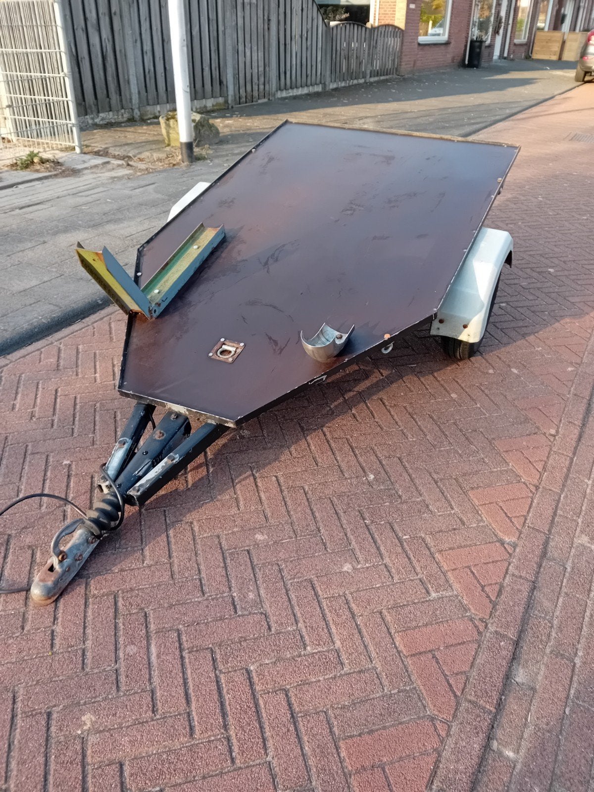 Scooter en of motorfiets aanhanger, Ophalen