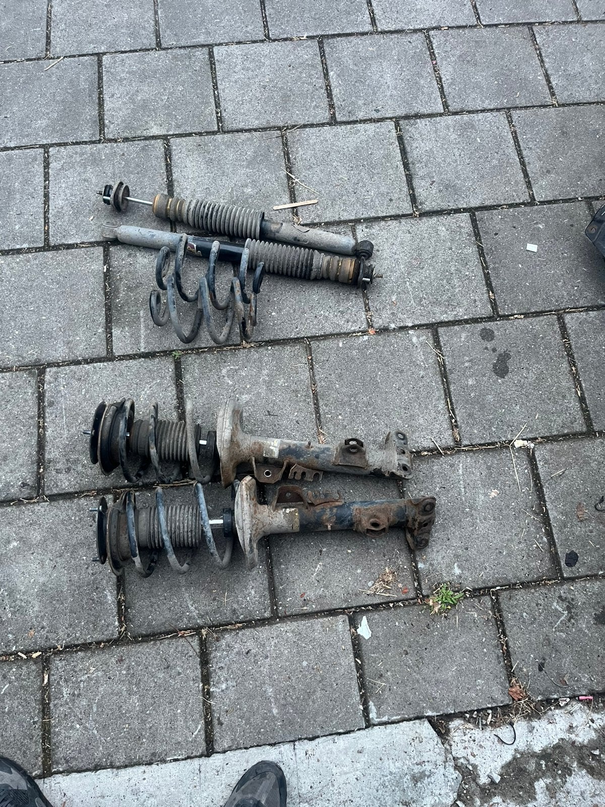 Bmw e36 325i schokdempers en veren, Ophalen, Gebruikt, BMW