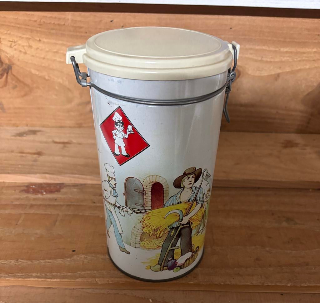 Bolletje / Arks Beschuit blik, Verzamelen, Blikken, Ophalen of Verzenden, Zo goed als nieuw, Overige