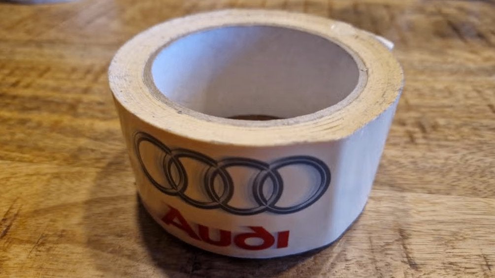 Audi plakband rol voor verzamelaar, Ophalen of Verzenden, Nieuw, Auto's