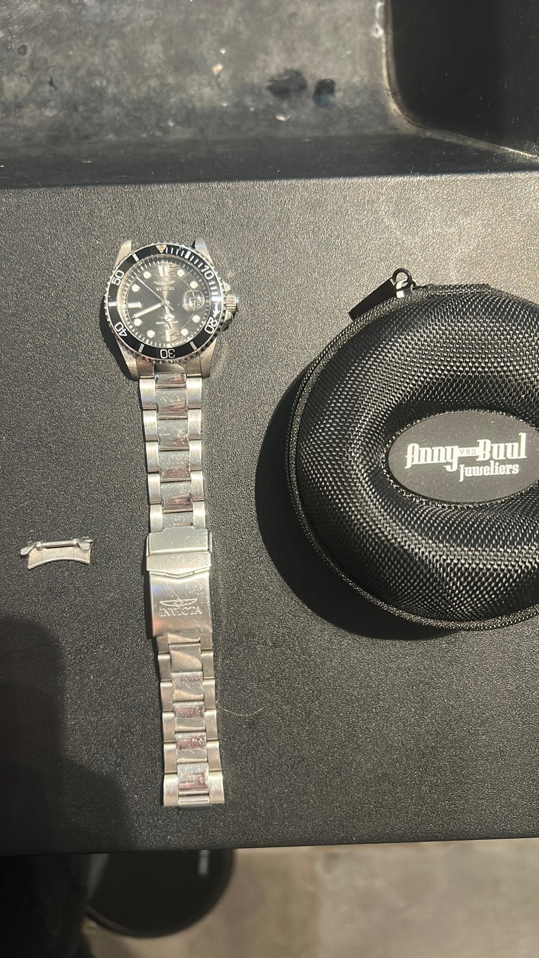 Invicta horloge, Ophalen of Verzenden, Zo goed als nieuw, Staal, Overige merken