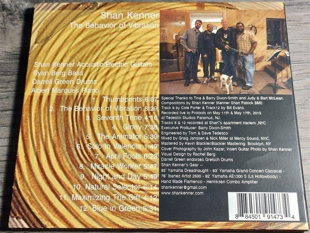 Shan Kenner ‎- The Behavior Of Vibration, Ophalen of Verzenden, Gebruikt, Jazz