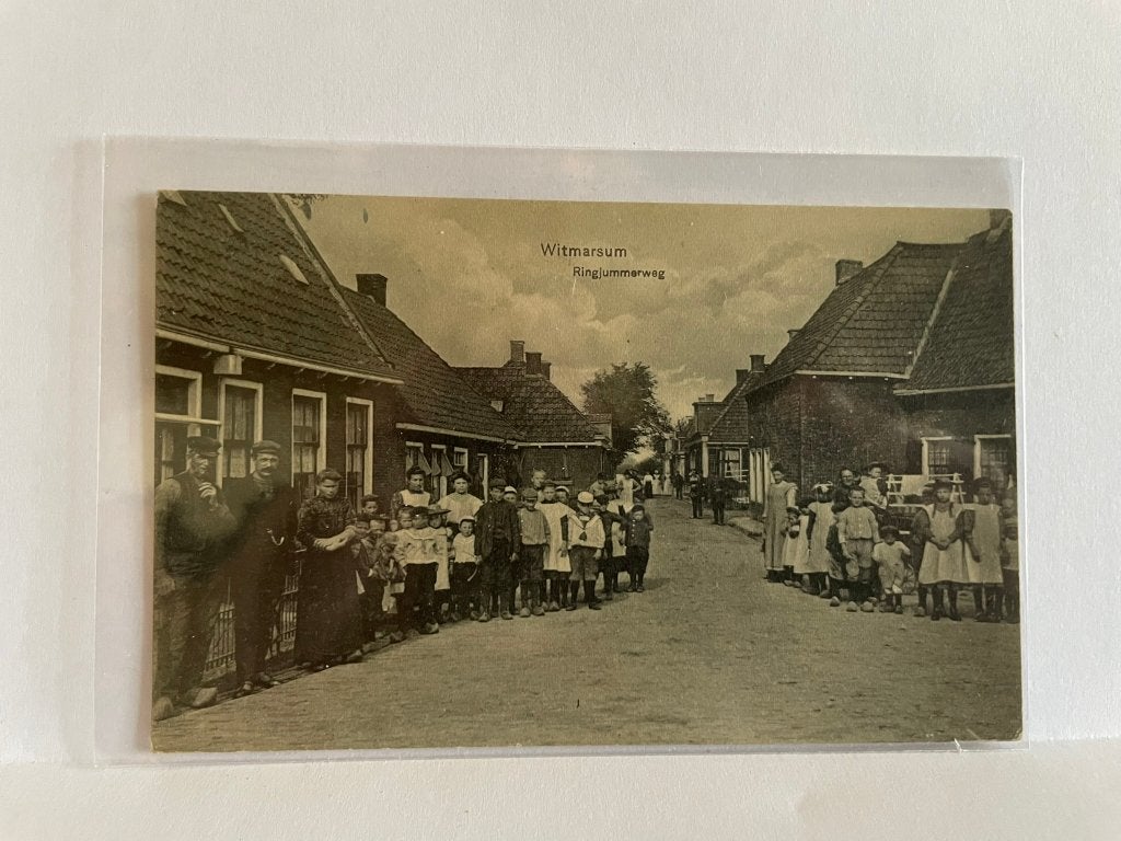 Witmarsum - Ringjummerweg, Verzenden, Voor 1920, Gelopen, Friesland